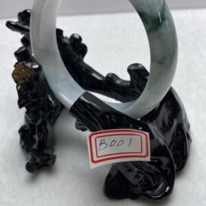 B001 天然A貨翡翠手鐲・玉鐲・59.4圍・實物拍攝・附鑑定證書