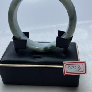 B003 天然A貨翡翠手鐲・玉鐲・58.5圍・實物拍攝・附鑑定證書