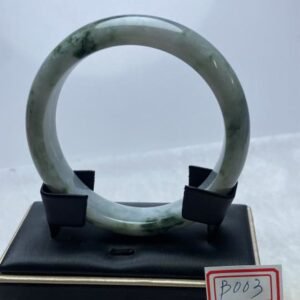 B003 天然A貨翡翠手鐲・玉鐲・58.5圍・實物拍攝・附鑑定證書