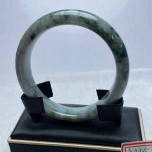 B005 天然A貨翡翠手鐲・玉鐲・58.4圍・實物拍攝・附鑑定證書