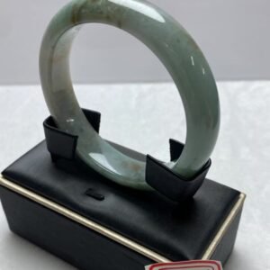 B009 天然A貨翡翠手鐲・玉鐲・56圍・實物拍攝・附鑑定證書