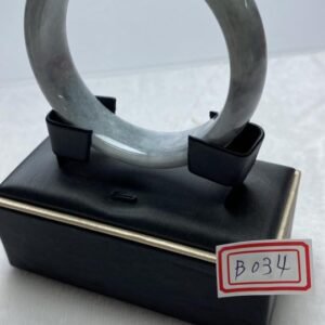 B034 天然A貨翡翠手鐲・玉鐲・55.2圍・實物拍攝・附鑑定證書