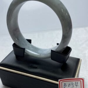 B034 天然A貨翡翠手鐲・玉鐲・55.2圍・實物拍攝・附鑑定證書