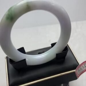 B035 天然A貨翡翠手鐲・玉鐲・55.2圍・實物拍攝・附鑑定證書