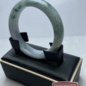 B103 天然A貨翡翠手鐲・玉鐲・51.8圍・實物拍攝・附鑑定證書