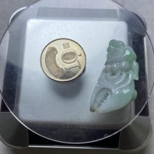 B123 天然A貨翡翠掛件・實物拍攝