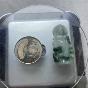 B126 天然A貨翡翠掛件・實物拍攝
