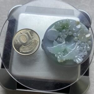 B130 天然A貨翡翠掛件・實物拍攝