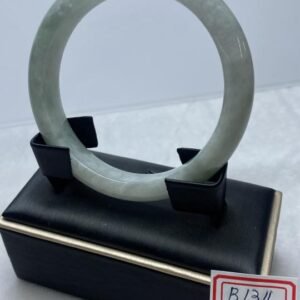 B134 天然A貨翡翠手鐲・玉鐲・59.6圍・實物拍攝・附鑑定證書