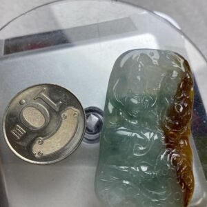 B216 天然A貨翡翠掛件・實物拍攝