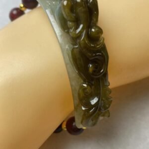 B251 天然A貨翡翠掛件・實物拍攝