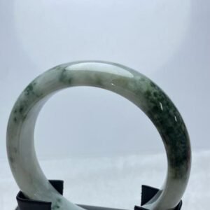 B283 天然A貨翡翠手鐲・玉鐲・58.5圍・實物拍攝