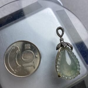 B329 天然A貨翡翠掛件・實物拍攝