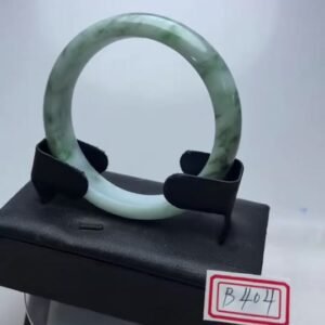 B404 天然A貨翡翠手鐲・玉鐲・57.1圍・實物拍攝