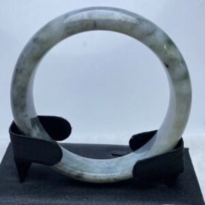 B413 天然A貨翡翠手鐲・玉鐲・58.9圍・實物拍攝