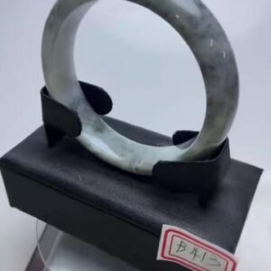 B413 天然A貨翡翠手鐲・玉鐲・58.9圍・實物拍攝