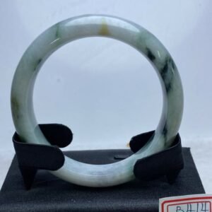B414 天然A貨翡翠手鐲・玉鐲・58.4圍・實物拍攝