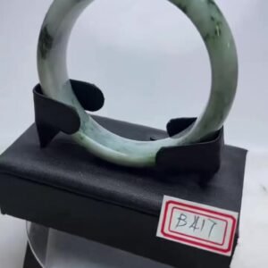 B417 天然A貨翡翠手鐲・玉鐲・58.7圍・實物拍攝