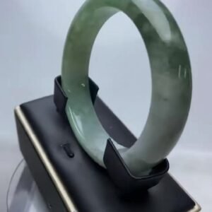 B425 天然A貨翡翠手鐲・玉鐲・54.8圍・實物拍攝
