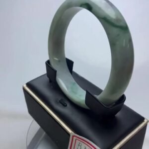 B441 天然A貨翡翠手鐲・玉鐲・59圍・實物拍攝