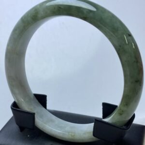 B444 天然A貨翡翠手鐲・玉鐲・59.7圍・實物拍攝