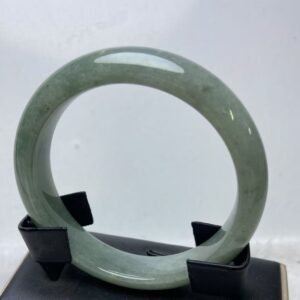 B491 天然A貨翡翠手鐲・玉鐲・57圍・實物拍攝