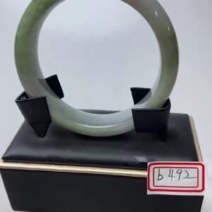 B492 天然A貨翡翠手鐲・玉鐲・57.9圍・實物拍攝