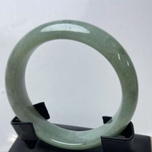 B496 天然A貨翡翠手鐲・玉鐲・57.6圍・實物拍攝