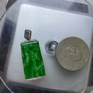 B511 天然A貨翡翠掛件・實物拍攝